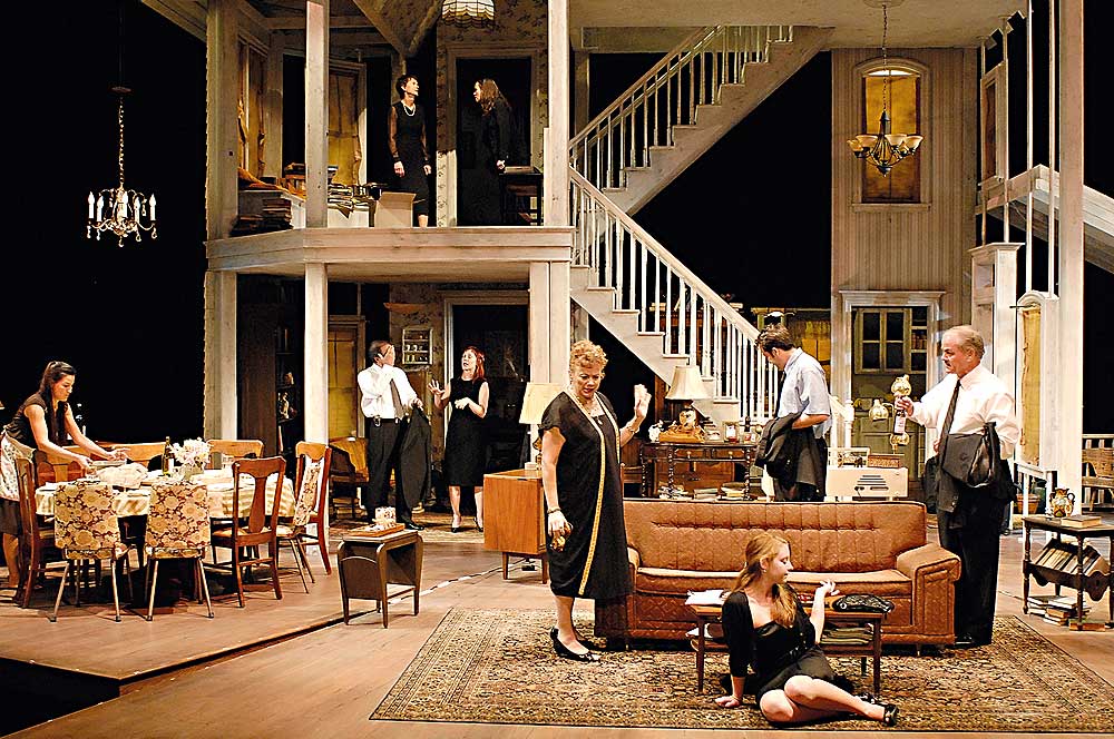 "August: Osage County," directed by Anna D. Shapiro, in its original run at Steppenwolf Theatre Company.