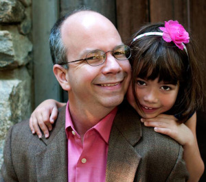 Matt Chapuran with his oldest daughter Eva. (Photo by Rheri Kenney)
