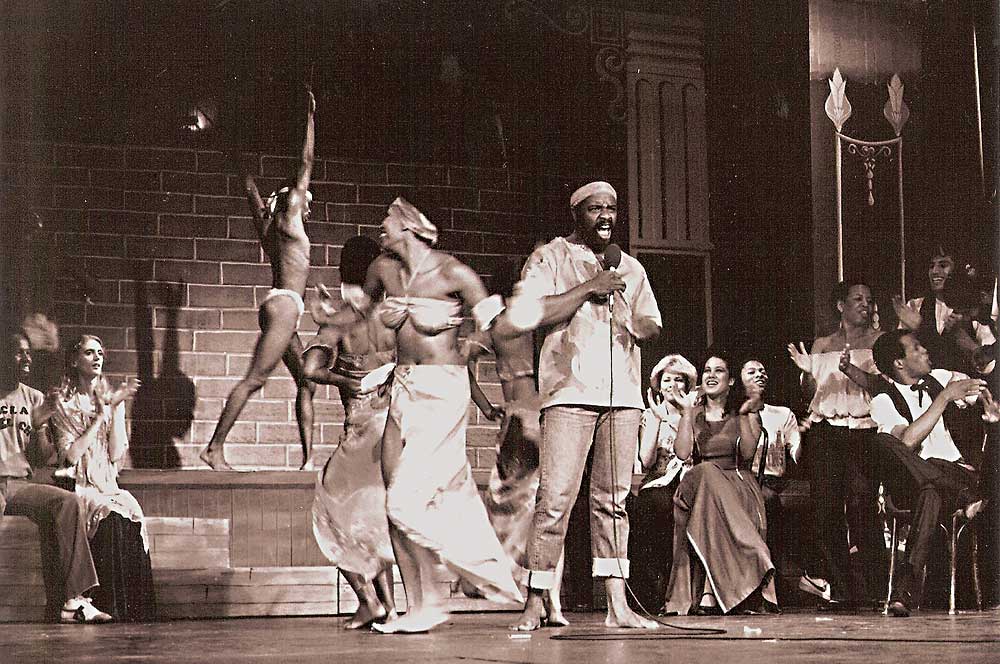 Ted Lange's "Born a Unicorn" at Inner City Center in Los Angeles in 1981. 