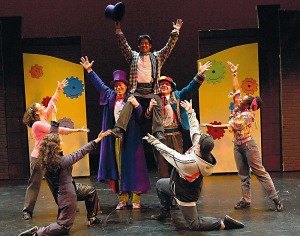 The cast of 'Willy Wonka' at the Kennedy Center.