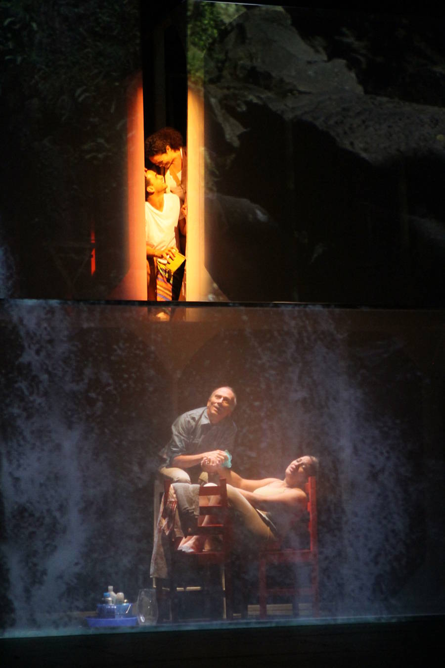 A scene from "Agua a Cucharadas (Water by the Spoonful," a production from Puerto Rico's Tantai Teatro