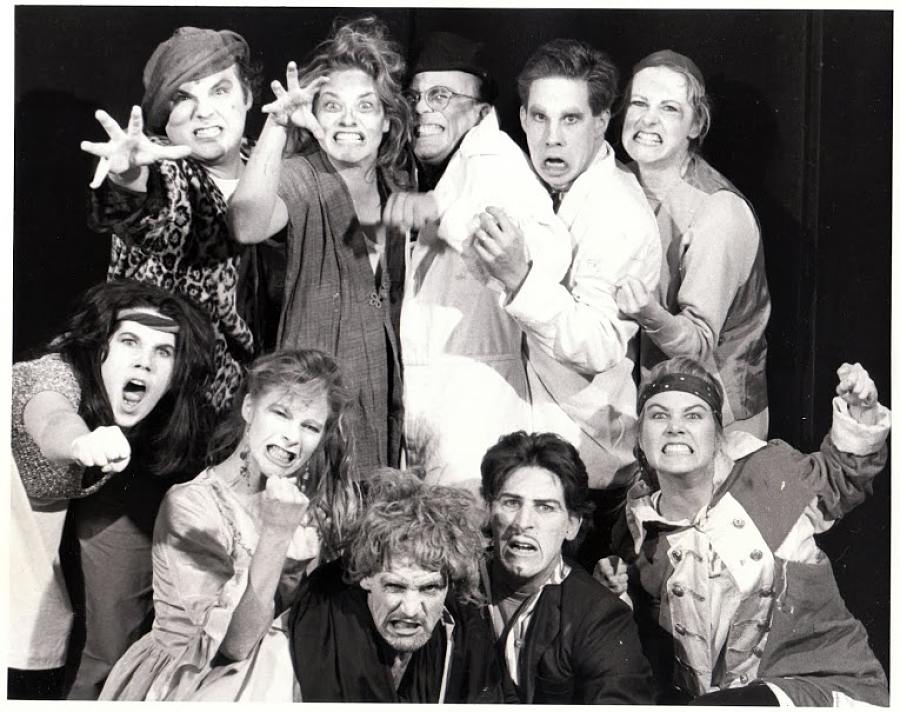 The cast of 1989's "The Big Show"