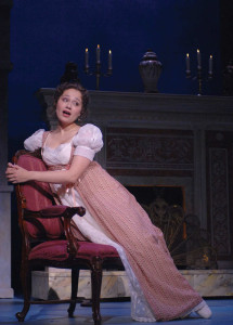 Lianne Marie Dobbs in Paul Gordon's musical of "Emma," a 2007 TheatreWorks favorite returning in the coming season. (Photo by David Allen)