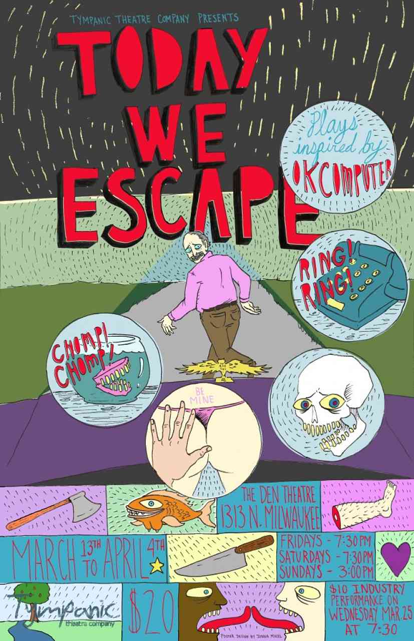 A poster for the Radiohead-inspired "Today We Escape."
