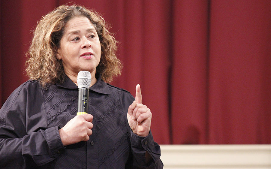Anna Deavere Smith. (Photo by Kelly Mosher)