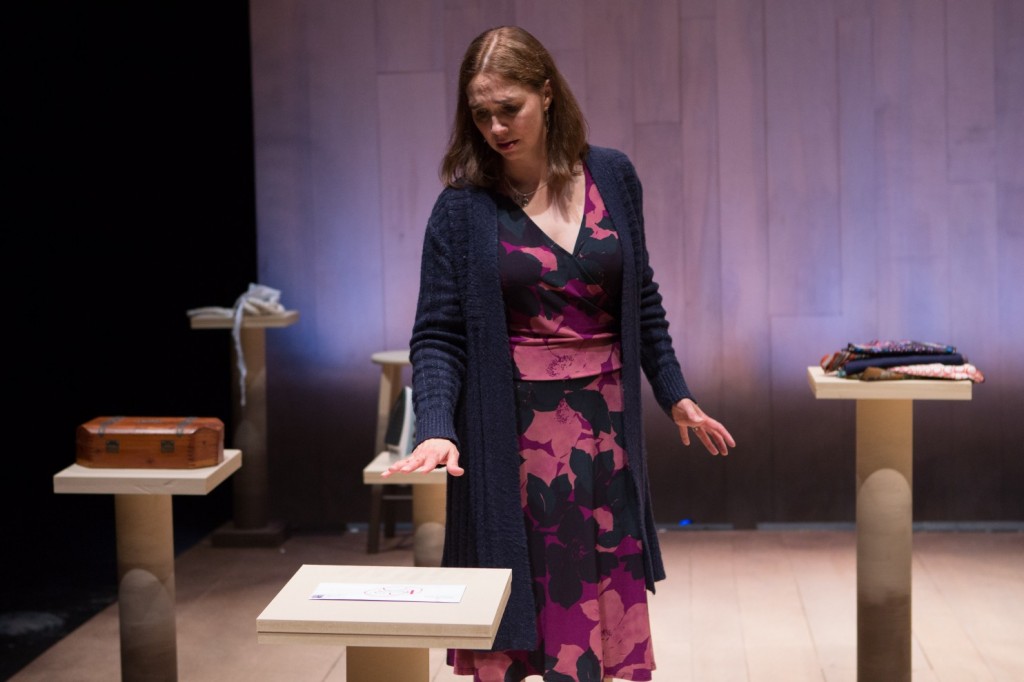 Holly Twyford in "Blackberry Winter" at Forum Theatre. (Photo by Teresa Wood)