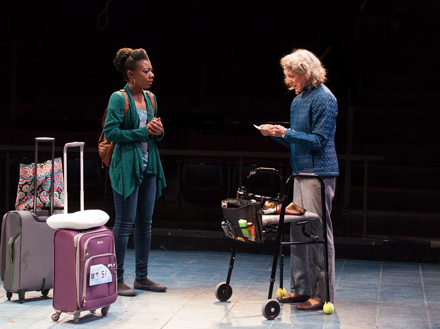 Deonna Bouye and Beth Dixon in "This Random World," part of the 2016 Humana Festival of New American Theatre at Kentucky's Actors Theatre of Louisville. (Photo by Bill Brymer)