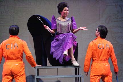 "Imelda" at East West Players in 2005. (Photo by Michael Lamont)