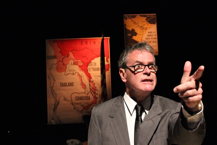 Jim Lortz in "The Ghosts of Tonkin." (Photo by Angela Kiser)