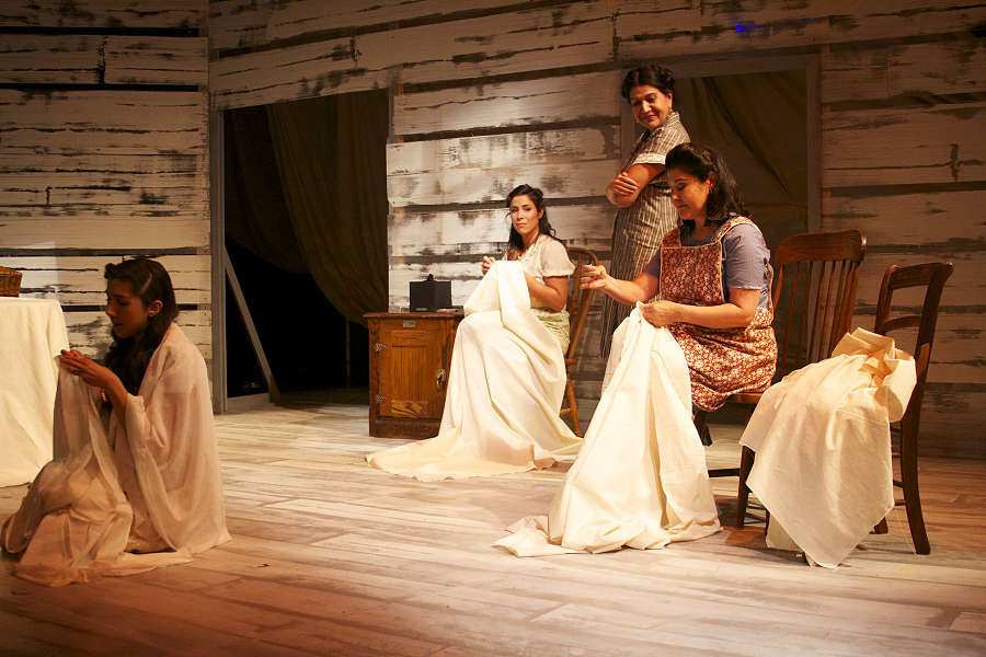 A scene from "Faith," Part 1 of "A Mexican Trilogy" at Los Angeles Theatre Center. (Photo by Pablo Santiago)