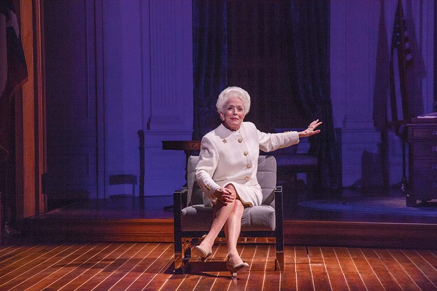 Holland Taylor in "Ann" on Broadway. (Photo by Ave Bonar)