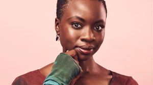 Danai Gurira. (Photo by Chad Griffith. Makeup by Kim Bower for Exclusive Artists Management using Charlotte Tilbury Cosmetics.)