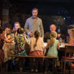 Paddy Considine, center, headlines the British and Irish cast of the "The Ferryman" on Broadway. (Photo by Joan Marcus)
