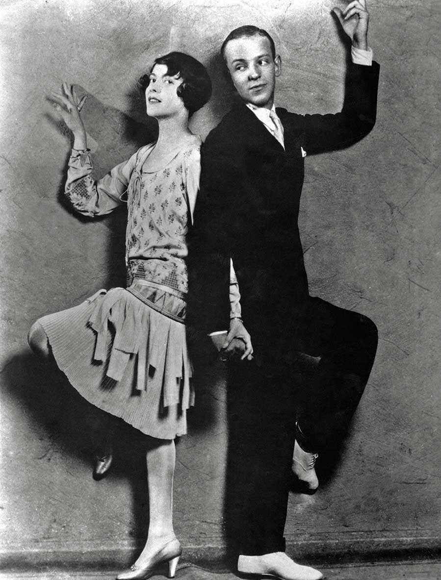 Adele Astaire and Fred Astaire in the 1924 Broadway staging of "Lady, Be Good." (Photofest)