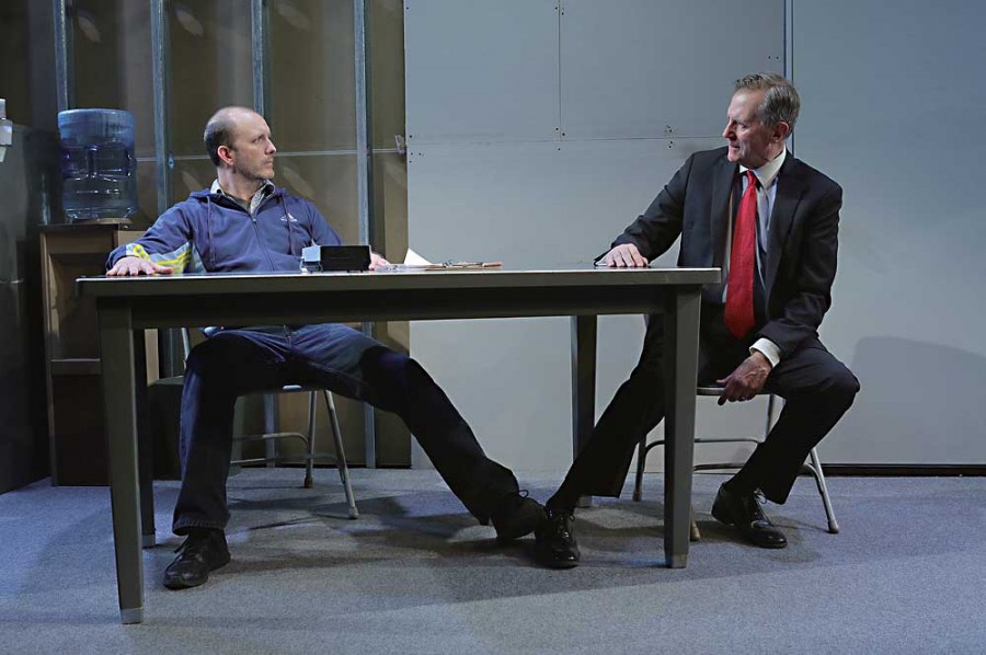 Matthew Cameron Clark and Stephen C. Bradbury in Boise Contemporary Theater of Idaho's 2012 production of "Off the Record." (Photo by Andy Lawless)