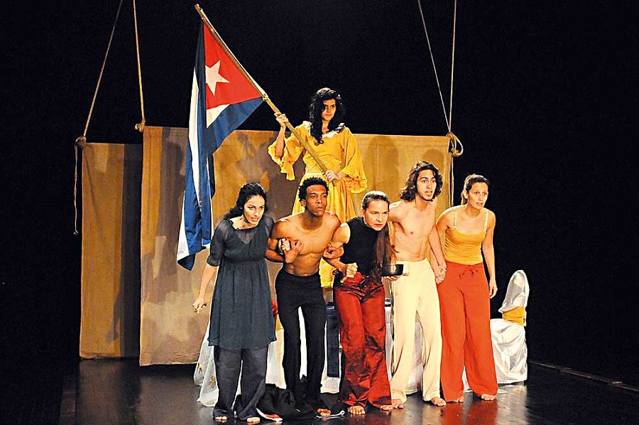 "Cuba and the Night," performed by members of Estudio Teatral in Santa Clara.