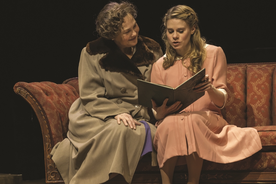Cherry Jones, left, and Celia Keenan-Bolger in ART's staging of "The Glass Menagerie" heading to Broadway in 2013. (Photo by Michael J. Lutch)