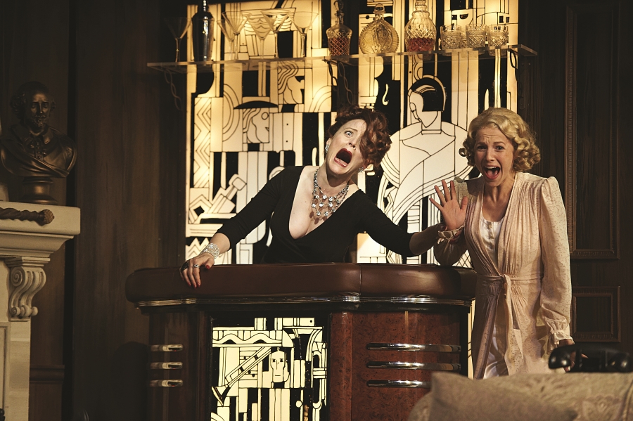 Erika Rolfsrud, Mattie Hawkinson in the 2011 Cleveland Play House staging of Ken Ludwig's "The Game's Afoot," directed by Aaron Poser. (Photo by Roger Mastroianni)