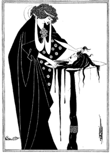 Aubrey Beardsley's illustration of Salomé.
