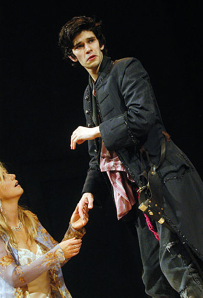 Imogen Stubbs and Ben Whishaw in "Hamlet," directed by Trevor Nunn at the Old Vic Theatre in 2004. (Photo by Geraint Lewis)