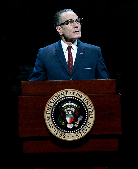 Bryan Cranston in "All the Way" on Broadway.