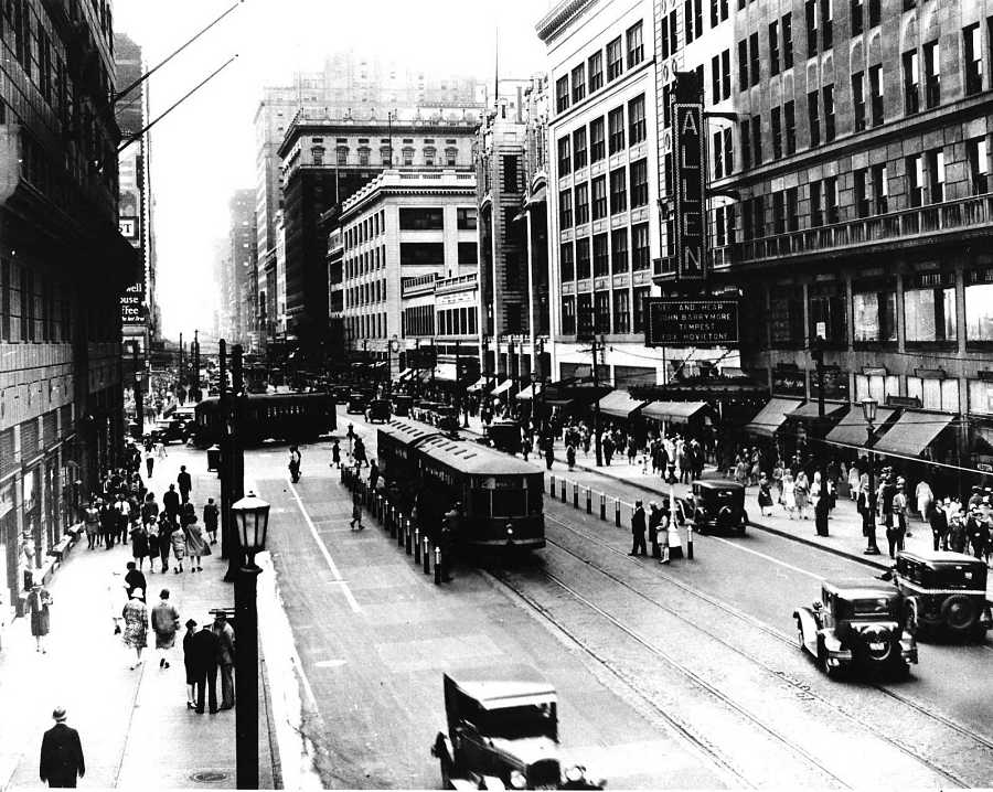 Cleveland's PlayhouseSquare in 1928.