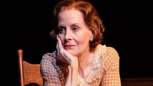 Hallie Foote in "The Roads to Home," a Primary Stages production at the Cherry Lane Theatre. (Photo by James Leynse)