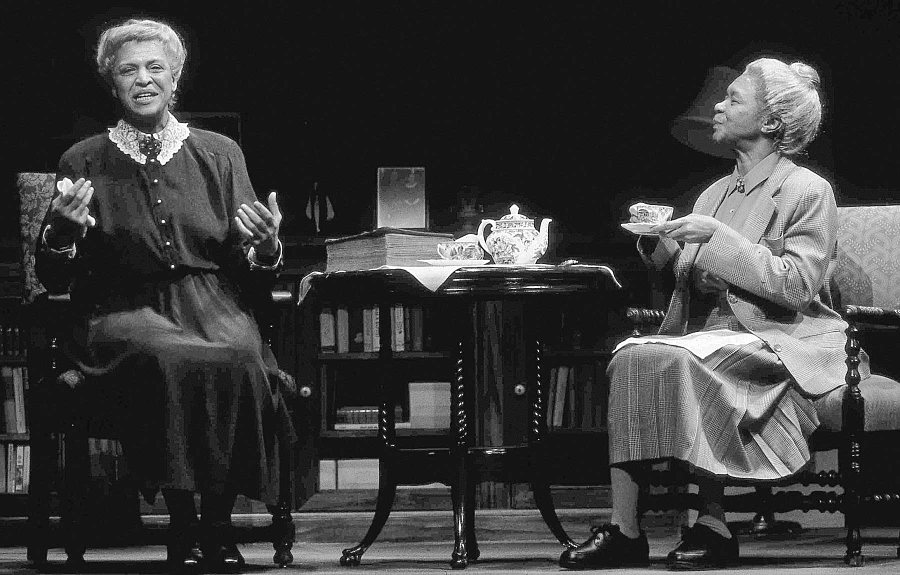 Gloria Foster and Mary Alice in "Having Our Say: The Delany Sisters' First 100 Years" at the McCarter Theatre Center. (Photo by T. Charles Erickson)