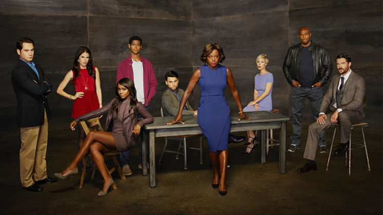 The cast of ABC's "How to Get Away With Murder."