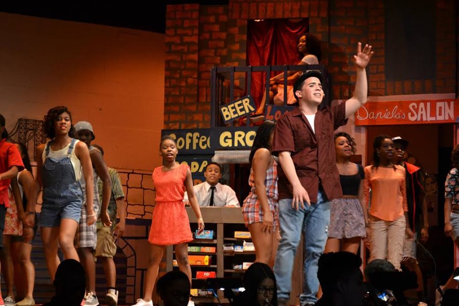 The cast of Spring Valley High's "In the Heights" last year.
