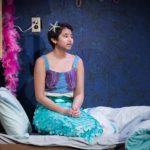 "The Mermaid Hour: Remixed," by David Valdes Greenwood with music by Eric Mayson, at Mixed Blood Theatre in 2018. Pictured: Azoralla Caballero.