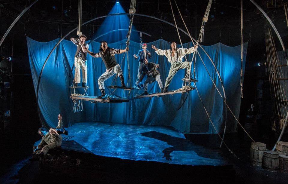 "Moby Dick," adapted by David Catlin from Herman Melville, at Lookingglass Theatre in Chicago. (Photo by Liz Lauren)