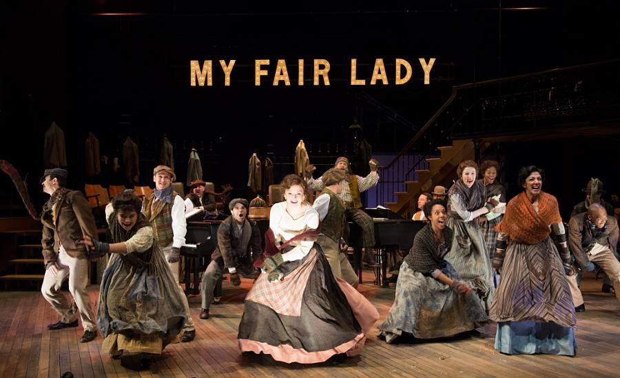 The cast of "My Fair Lady" in 2013. (Photo by Jenny Graham)
