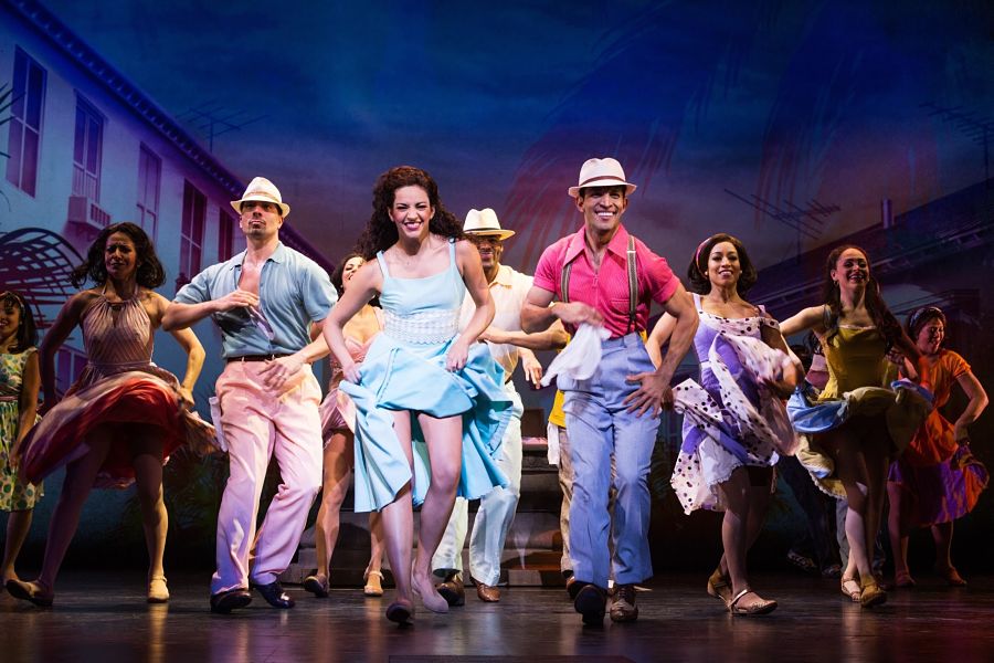 The cast of "On Your Feet" in its Chicago run.