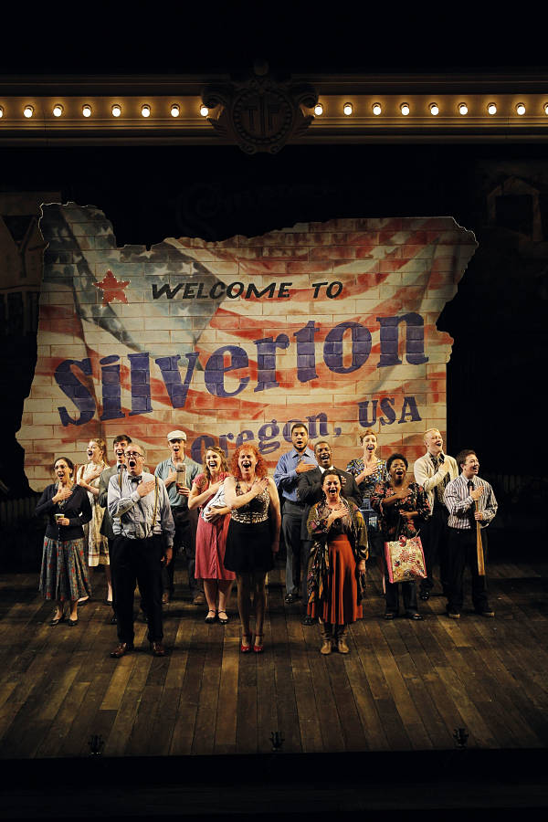 The cast of the musical "Stu for Silverton." (Photo by Chris Bennion)